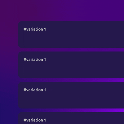 Caption and hashtag variation list